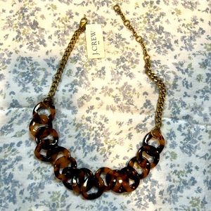 J. Crew tortoise link necklace